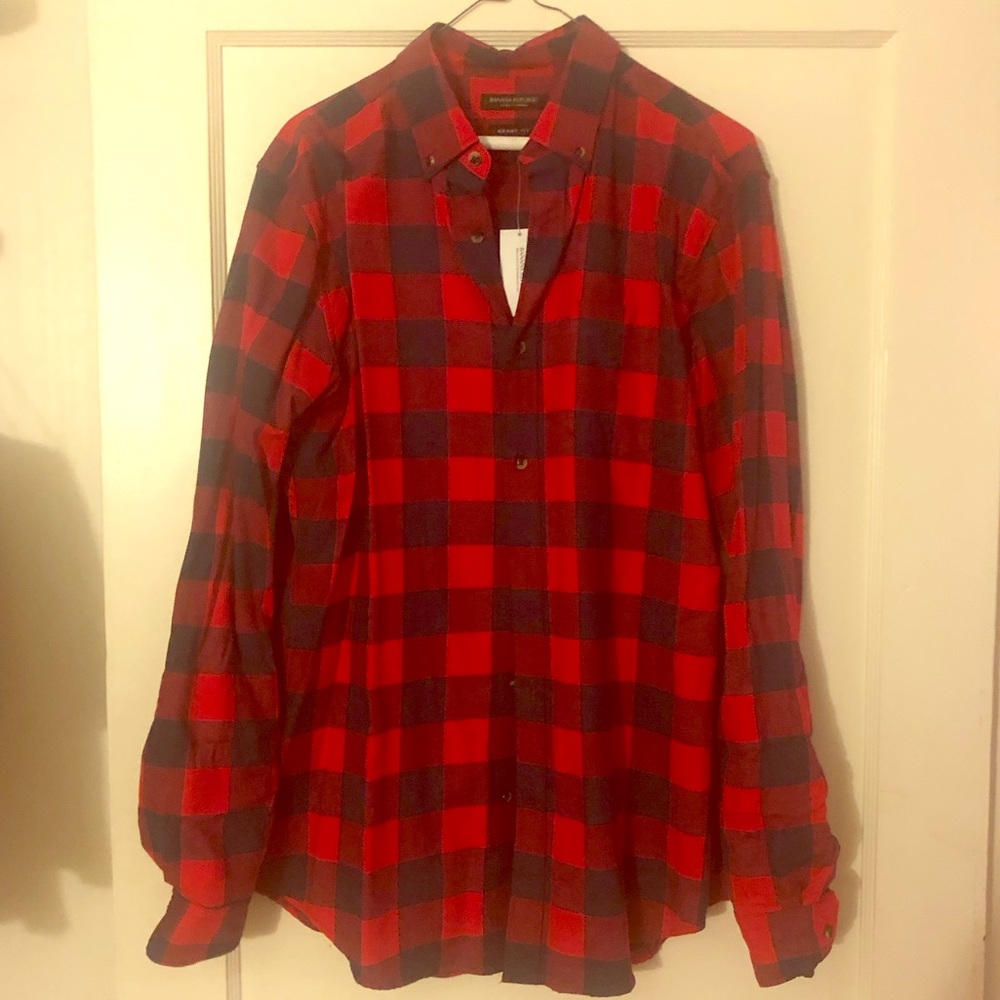 Banana Republic Grant Fit Button Up